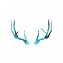 Deer Illustration and Text logo