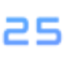 25 Digital Logo