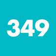 349 Design Logo