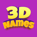 3D Names Logo