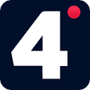 4OVER4.COM - New York Printing Logo