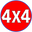 4x4 Graphics Logo