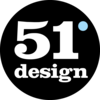 51 Degrees Design Logo