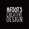 8FOOT3 Creative Design Logo
