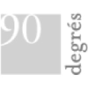 90 Degrés Communication Logo
