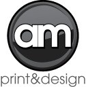AM Print & Design Logo