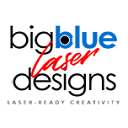 Big Blue Laser Designs Logo