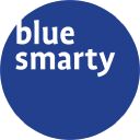 Blue Smarty Website Design Logo