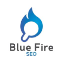 Blue Fire SEO Logo
