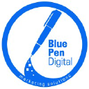 Blue Pen Digital Logo