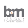 B&M Design & Advertising Logo