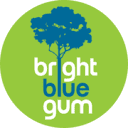 Bright Blue Gum Logo