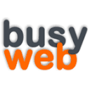 BusyWeb Web Design Logo