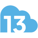 Cloud 13 Design Logo