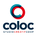 Studio créatif Coloc Logo