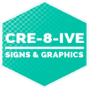 CRE-8-IVE Signs & Graphics Logo
