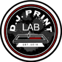 D.J. Print Lab Worcester Logo