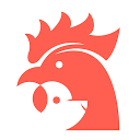 Dog and Rooster Logo