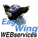 Eagles Wing Web Services Logo
