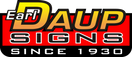 Earl Daup Signs | Since 1930 Logo