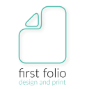 First Folio Design Logo