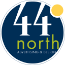44º North Advertising & Design Logo