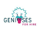 Geniuses For Hire Logo