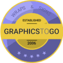Graphics To Go - Sign Makers Hinckley Logo