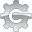 Gray Gear Graphics Logo