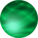 Green Orb Web Design Logo