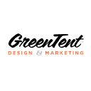 GreenTent Design and Marketing Logo