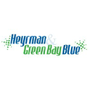 Heyrman Printing & Green Bay Blue Logo