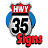 Highway 35 Signs LLC Logo