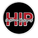 Hot Iron Promos aka HIP Custom Designs Logo