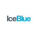 IceBlue Marketing and Design Logo