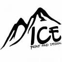 Ice Print and Design Logo