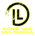 Ikonik Lenz Multimedia Logo