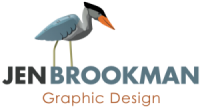 Jen Brookman Graphic Design Logo