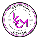 KCM Advertising & Design Logo