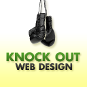 Knock Out Web Design Logo