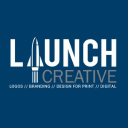 Launch Creative Graphic Design Logo