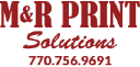 M & R Print Solutions Logo