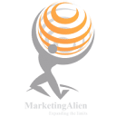 Marketing Alien Logo