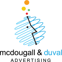 McDougall & Duval Advertising, Inc. Logo