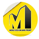 Menu Design and Print Logo