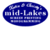 Mid-Lakes Screen Printing Logo