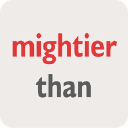 Mightier Than - Copywriters Logo