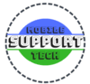Mobile Support Tech and Website Design Logo
