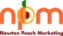 Newton Peach Marketing Logo