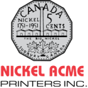 Nickel Acme Printers Inc. Logo